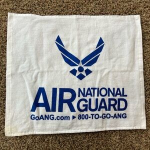 Air National Guard Rally town. Small stain bottom left.